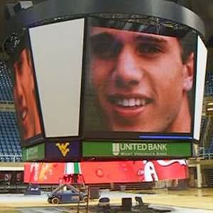 三防产品在美国西弗吉尼亚大学项目漏斗屏中的